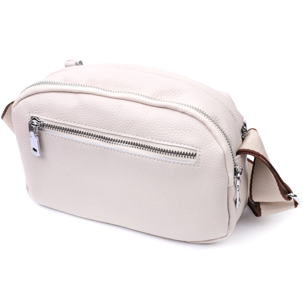 Сумка Vintage З натуральної шкіри Біла (22593) - зображення 2