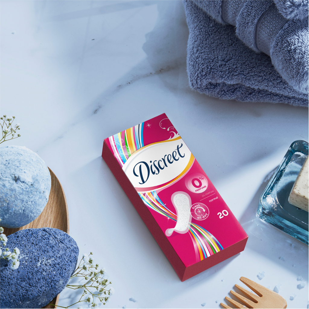 Щоденні прокладки Discreet Normal 60 шт (8001090162076) - зображення 9