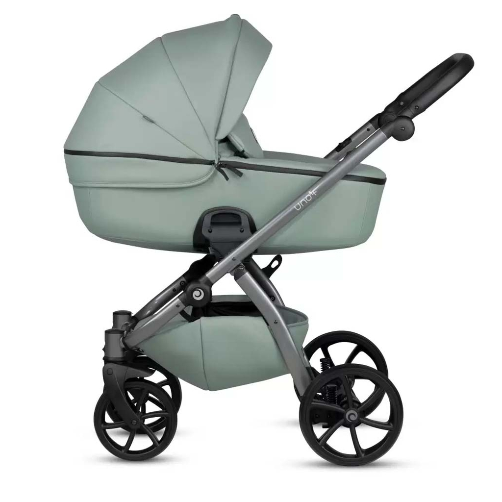 Коляска TUTIS 2 в 1 Uno5+ Leather collection (Sage) (1402039) - зображення 6