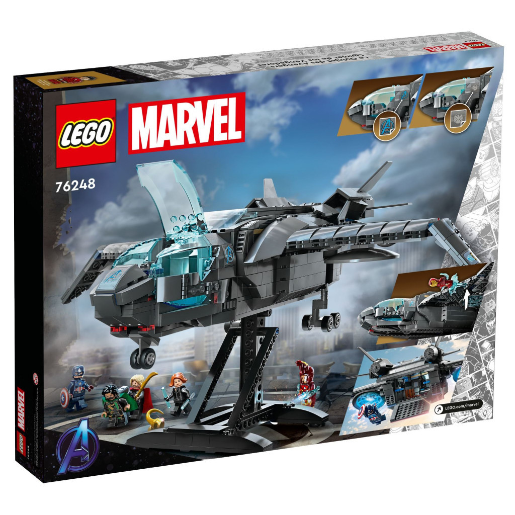 Конструктор LEGO Super Heroes Квінджет Месників 795 деталей (76248) - зображення 10