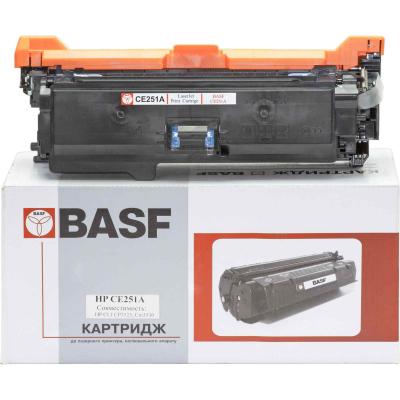 Картридж BASF для HP CLJ CM3530/CP3525 Cyan (KT-CE251A) - зображення 1