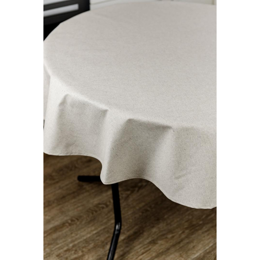 Скатертина Прованс непромокаюча Simfoni Натюрель D-180 см (033839) - зображення 2