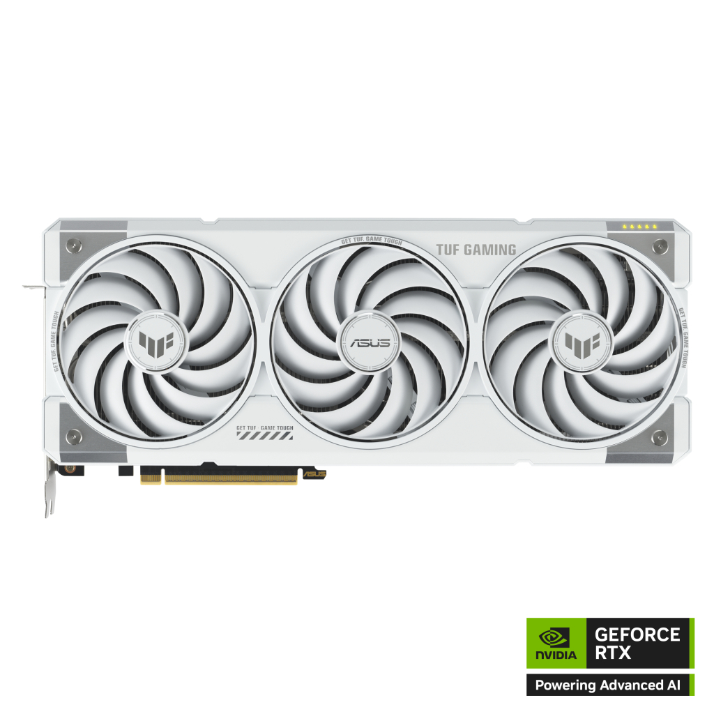 Відеокарта ASUS GeForce RTX5070 Ti 16GB TUF OC WHITE GAMING (TUF-RTX5070TI-O16G-WHITE-GAMING) - зображення 12