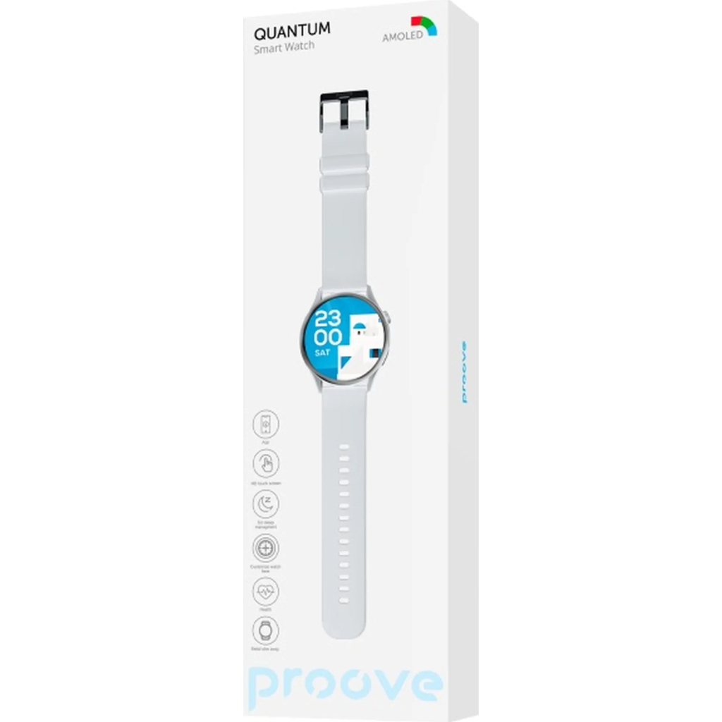 Смарт-годинник Proove Quantum silver (SWQU00000006) - зображення 6