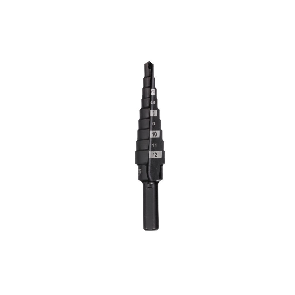 Свердло Milwaukee ступінчасте Step Drill, 4-12мм з кроком 1мм (48899301) - зображення 1