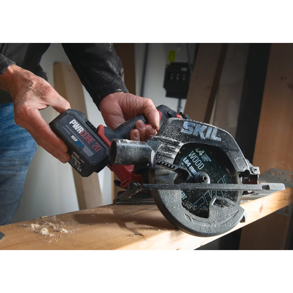 Дискова пила Skil акумуляторна безщіткова, 3571 CA XP , 2.5Ah (SW1E3571CA+BC1E3110AA) - изображение 5