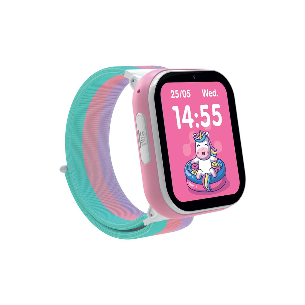 Смарт-годинник Gelius Pro GP-PK008 (Rainbow) White Kids smart watch with GPS/4G (Pro GP-PK008 (Rainbow) White) - зображення 6
