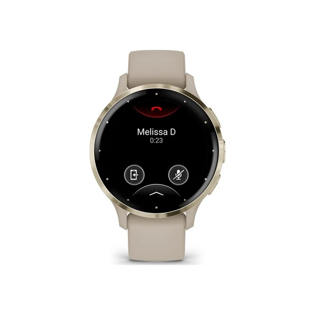 Смарт-годинник Garmin Venu 3S, French Gray + Soft Gold, GPS (010-02785-02) - зображення 2