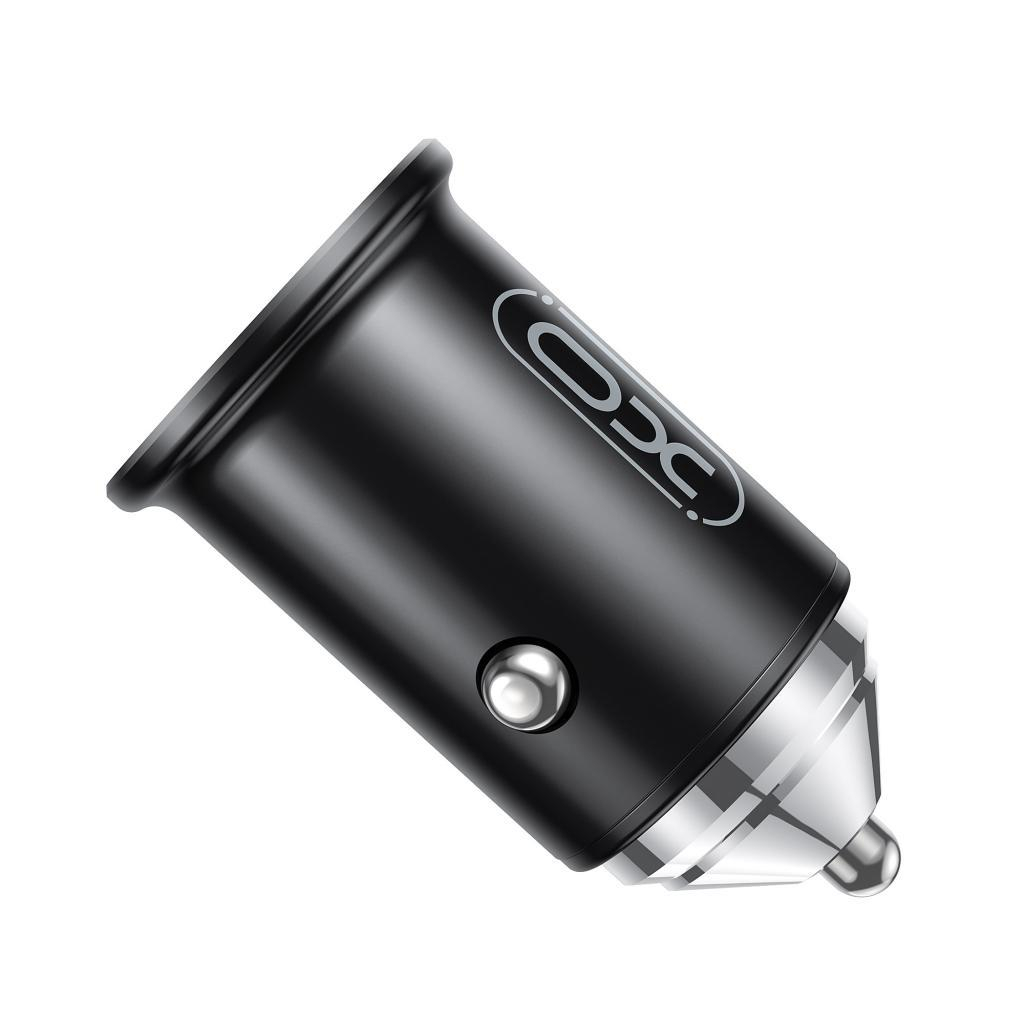Зарядний пристрій XO CC43 1 USB QC 3.0 + 1 Type-C PD (45W) Black (XO-CC43-BK) - зображення 4