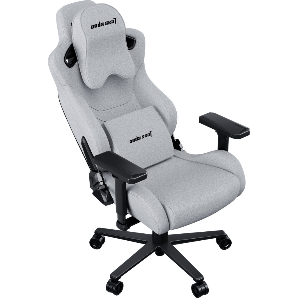 Крісло ігрове Anda Seat Kaiser Frontier Fabric XL Grey Linen (AD12YXL-17-G-F) - зображення 3