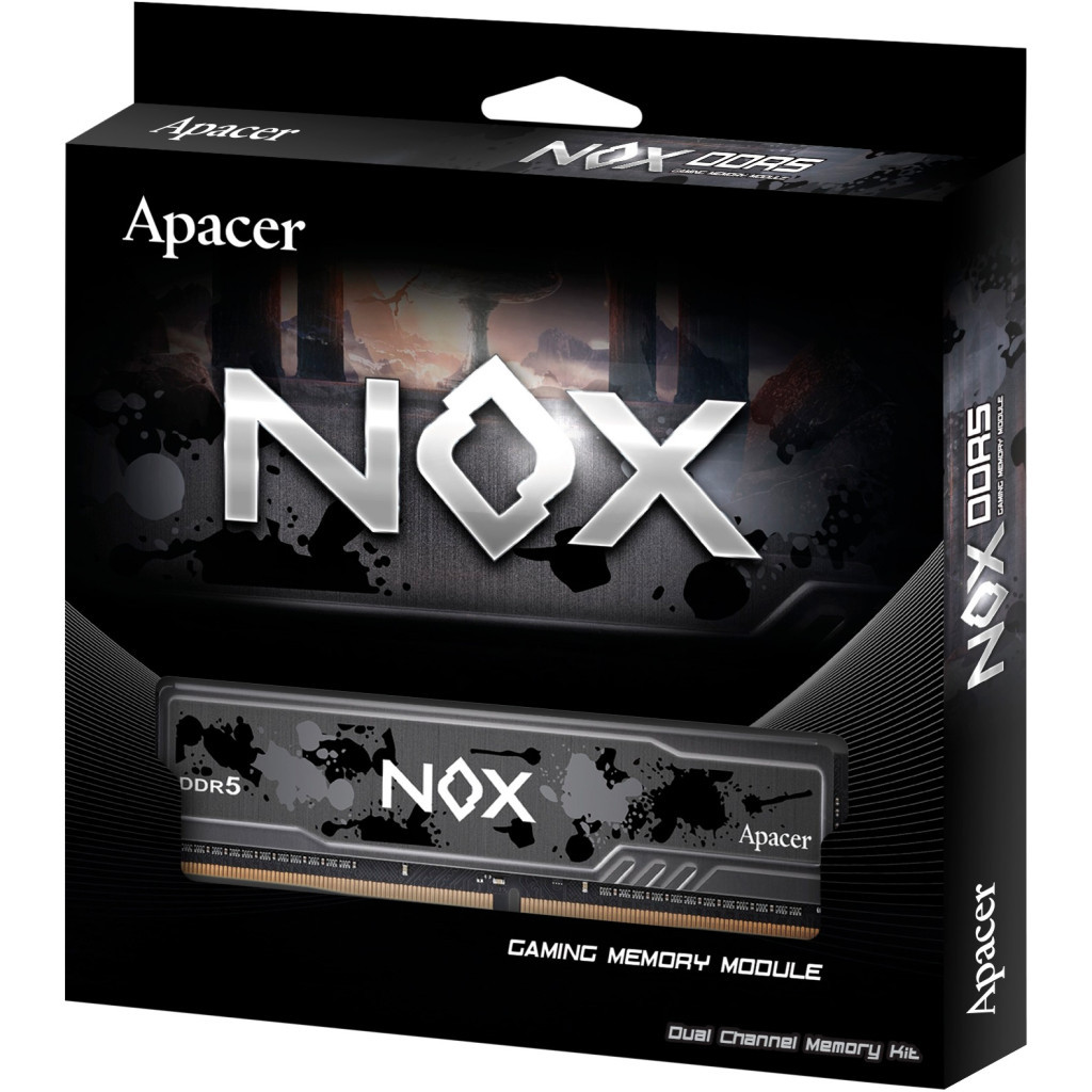 Модуль пам'яті для комп'ютера DDR5 32GB 5200 MHz NOX Apacer (AH5U32G52C522MBAA-1) - зображення 4