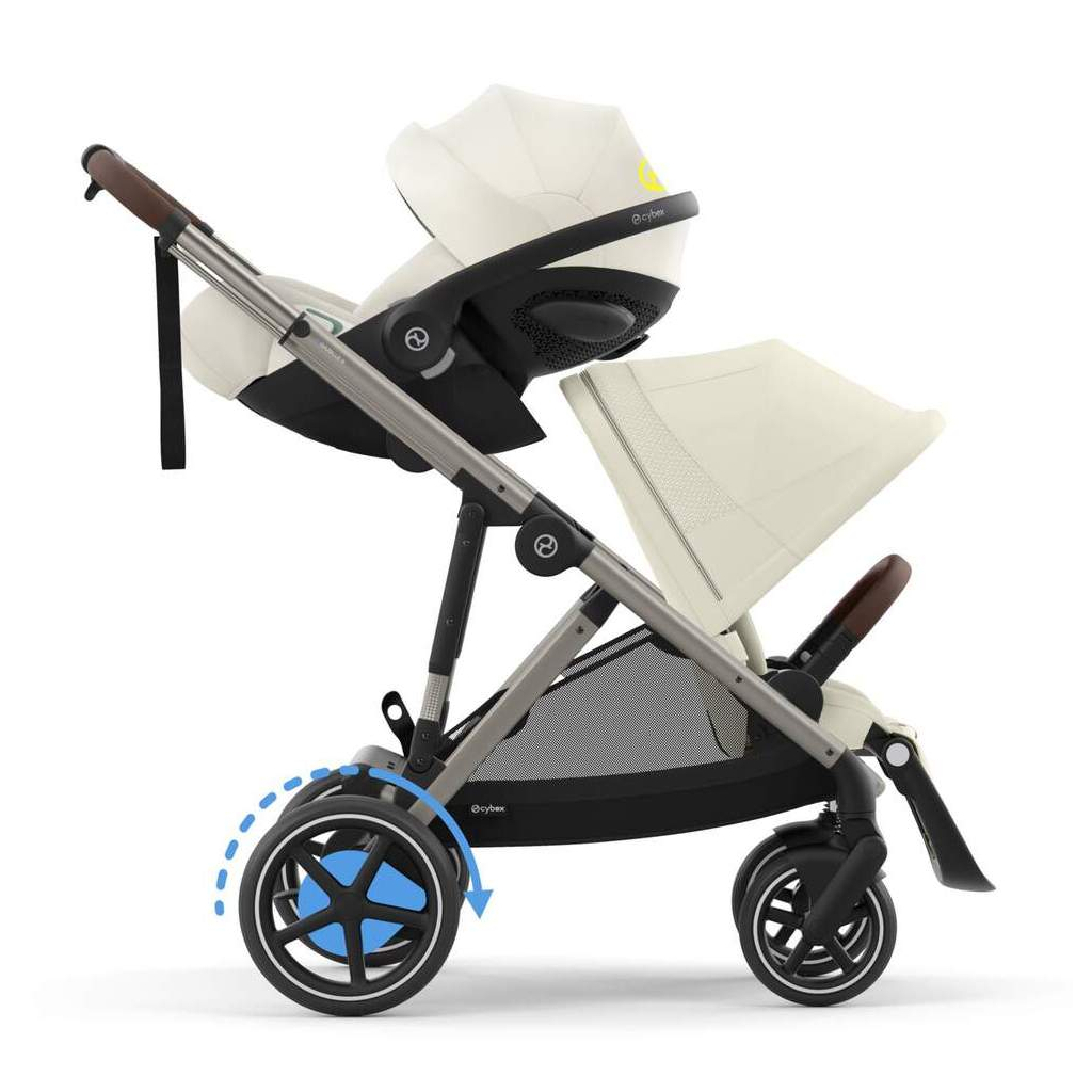 Коляска Cybex eGazelle S TPE Seashell Beige (524000541) - зображення 7