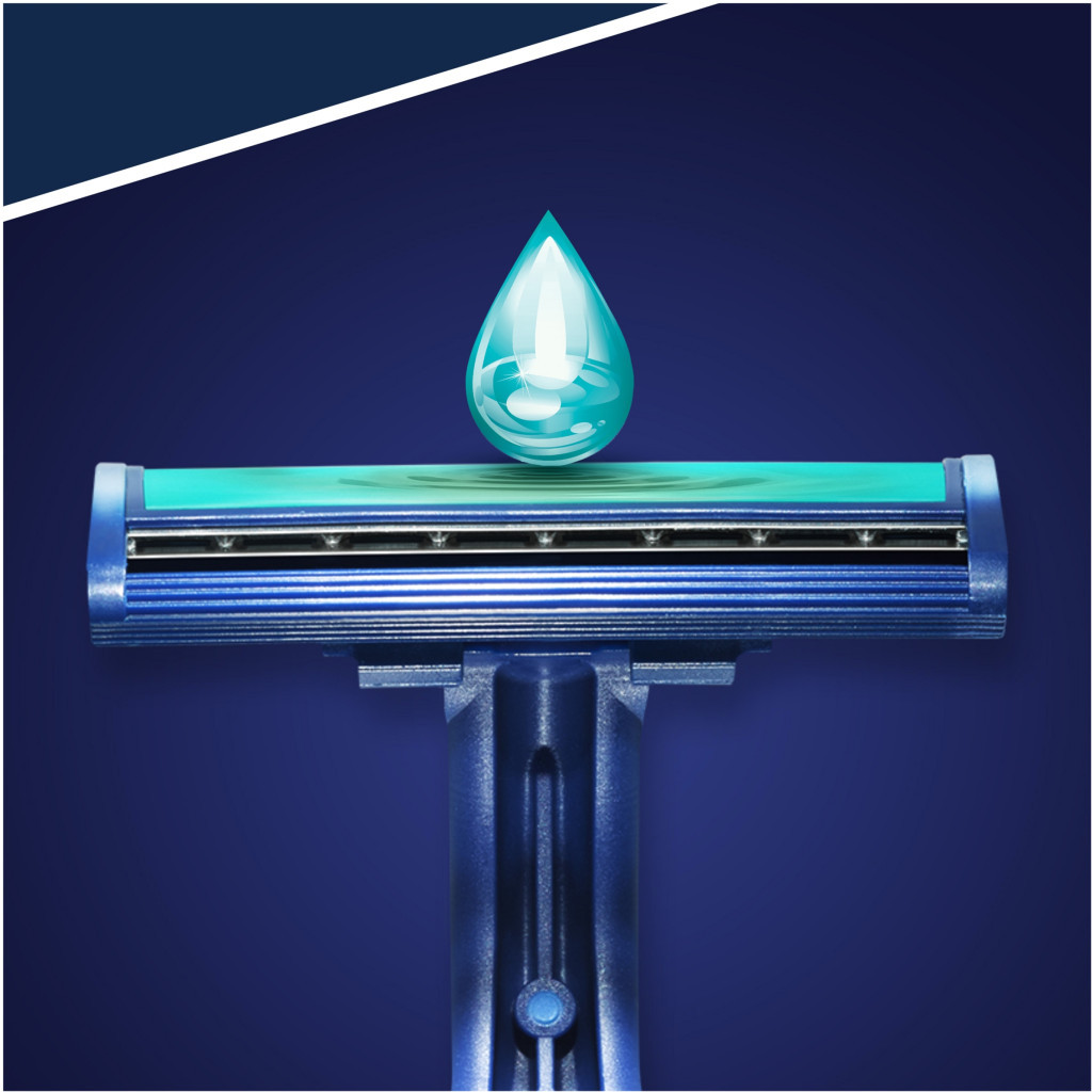 Бритва Gillette одноразова Blue 2 Plus 5 шт (3014260283254) - изображение 5