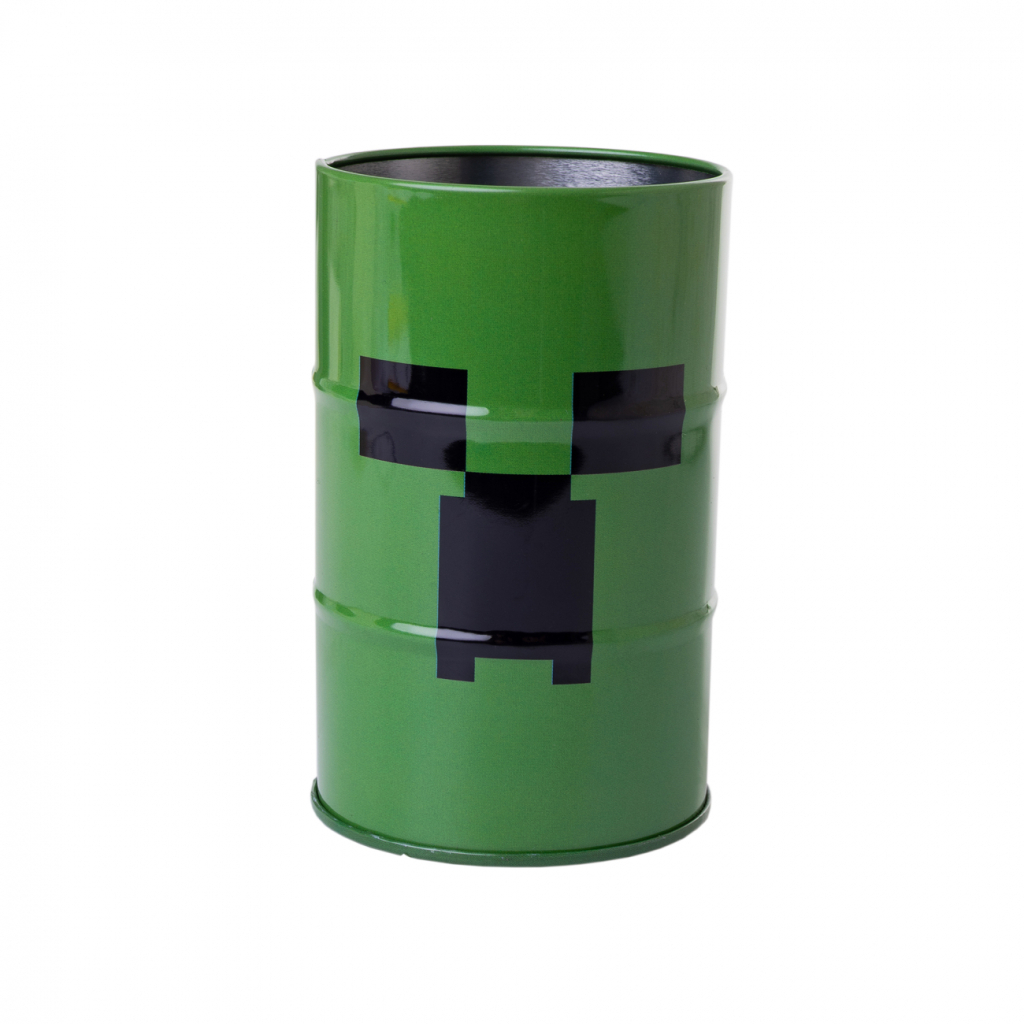 Підставка для дрібниць Yes бочка Minecraft Creeper метал (708096) - изображение 1