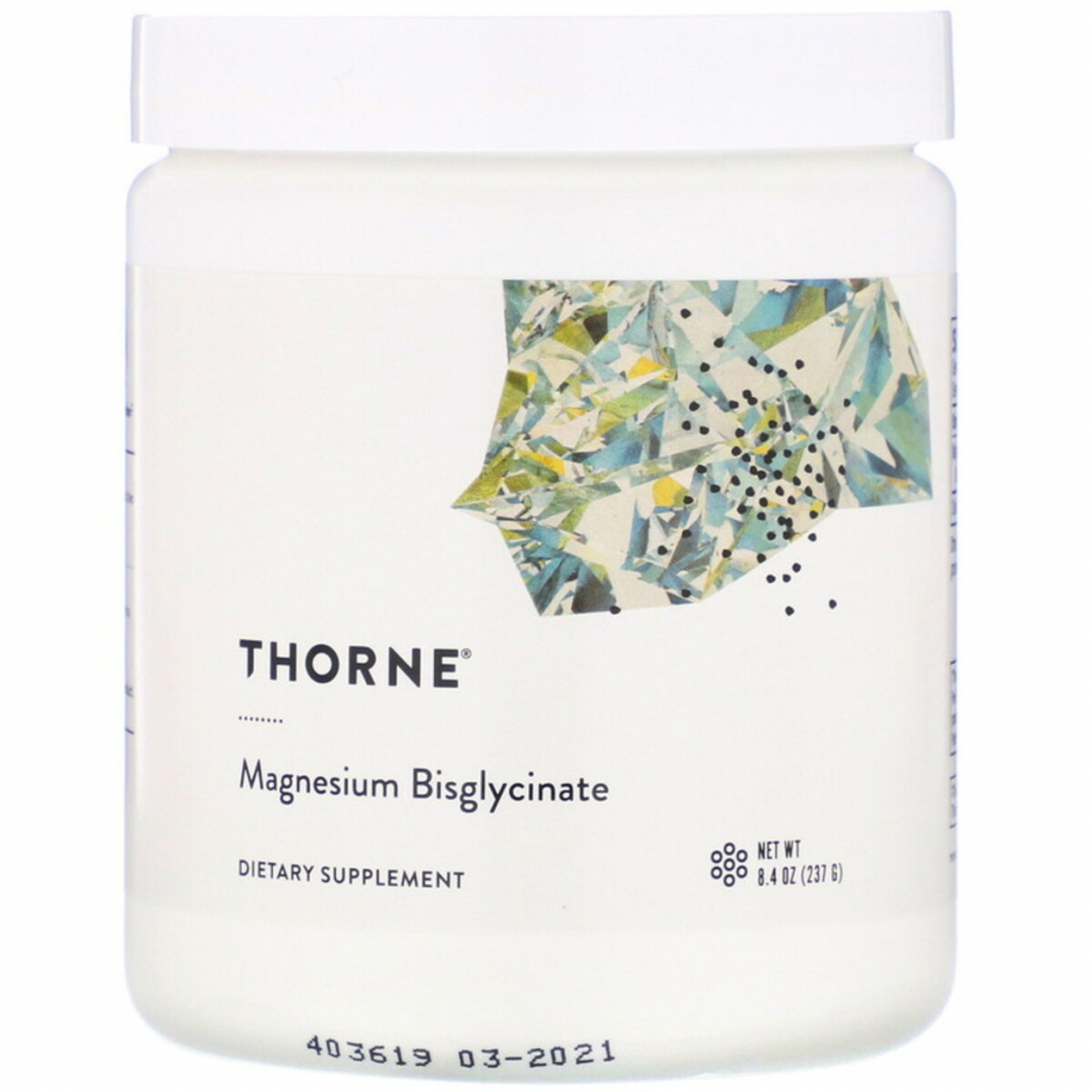 Мінерали Thorne Research Магній Бісгліцінат, 8,4 унції (237 гр) (THR-00644) - зображення 1