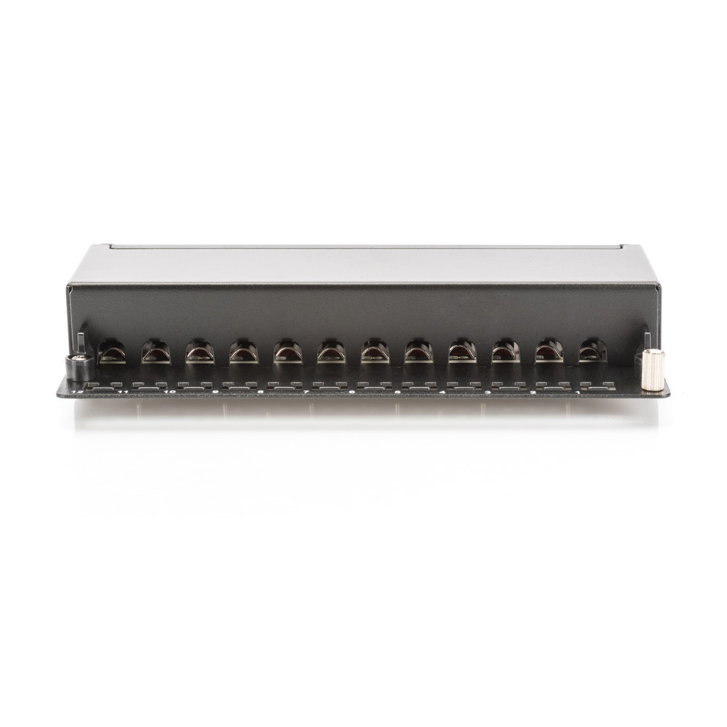 Патч-панель настільна 12 портів cat.6A STP Digitus (DN-91612SD-EA) - изображение 5