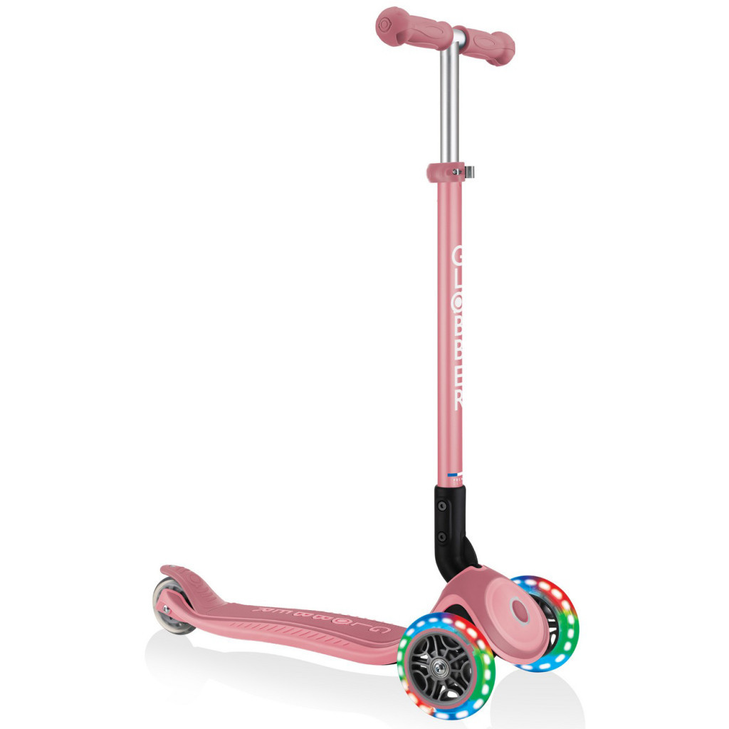 Самокат Globber Primo Foldable Plus Lights пастельно-рожевий (439-210) - зображення 5