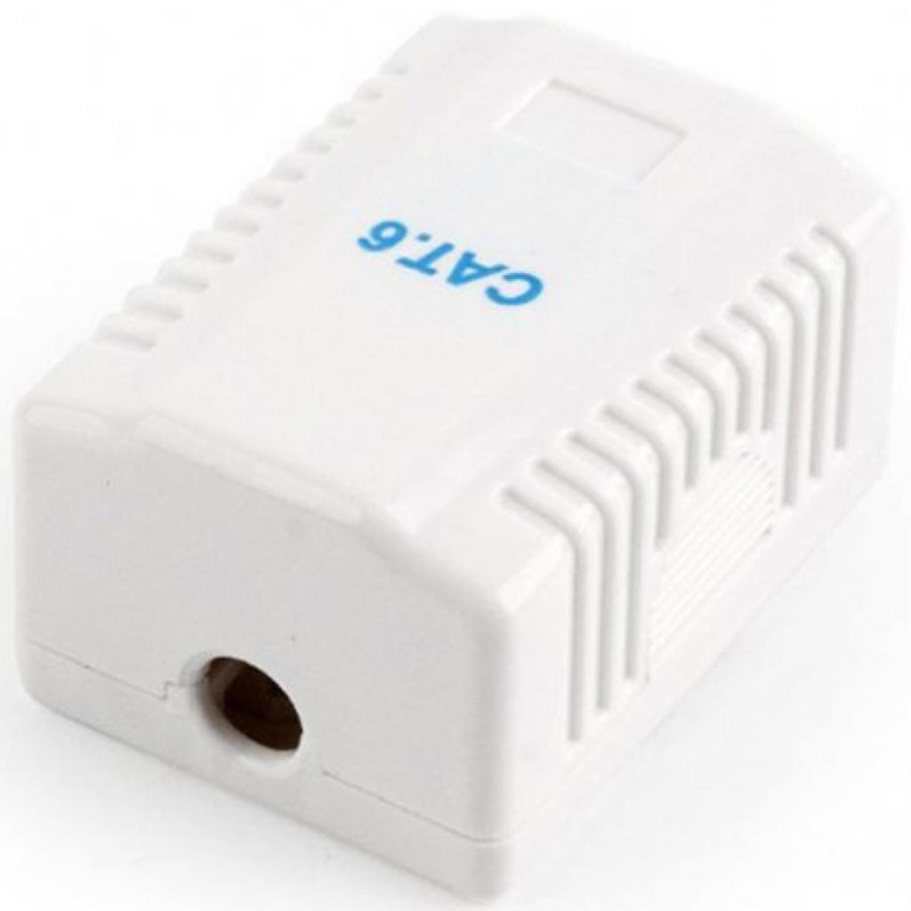 Комп'ютерна розетка Cablexpert RJ45x1 UTP cat.6 (NCAC-1U6-01) - зображення 2