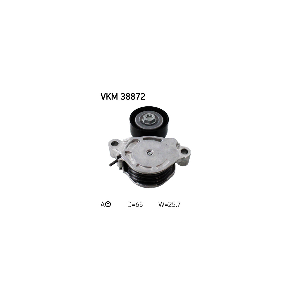 Ролик натягувача ременя SKF VKM 38872 - зображення 1