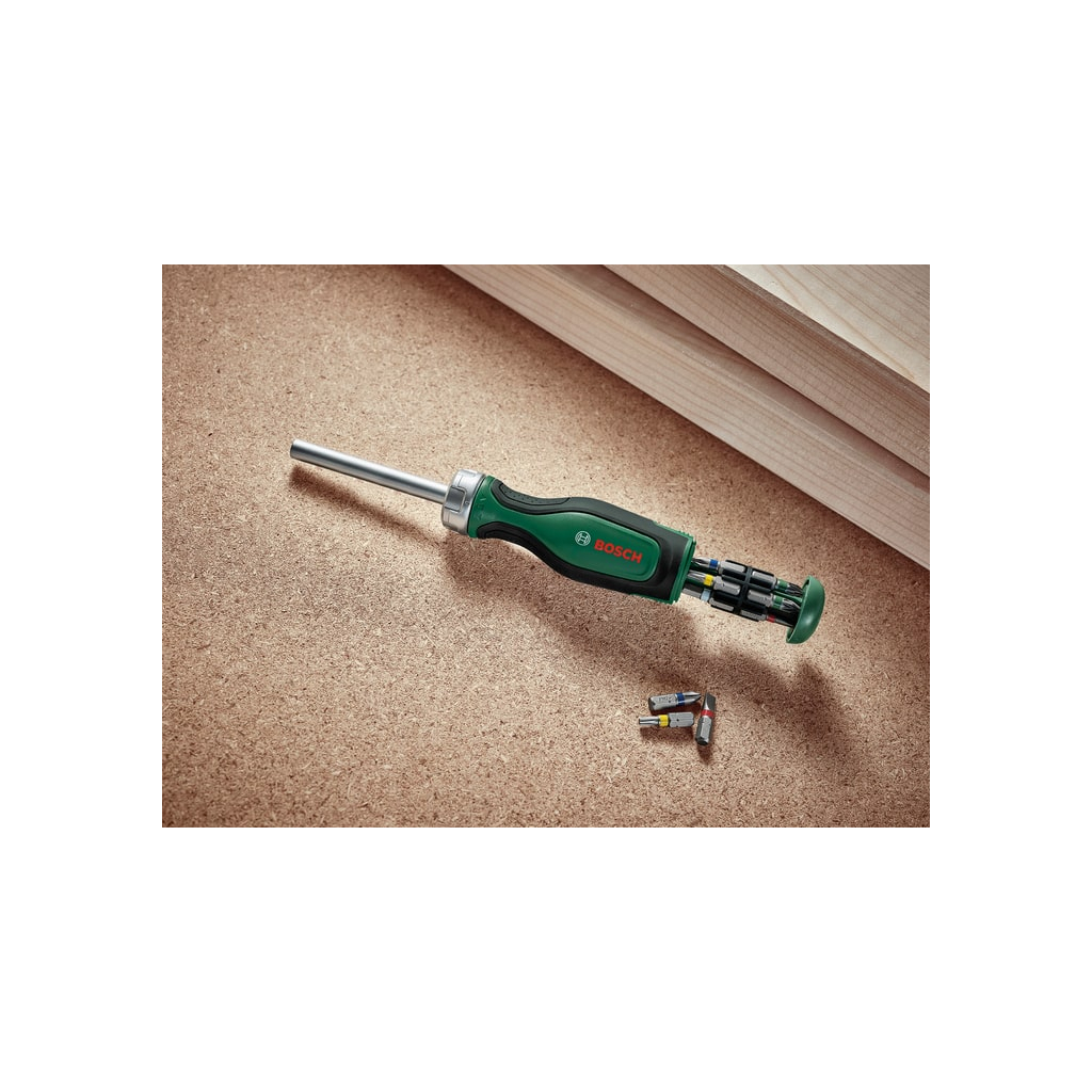 Набір викруток Bosch 12 насадок, Tx, PZ, PH, SL, HEX (1.600.A02.BX2) - изображение 3