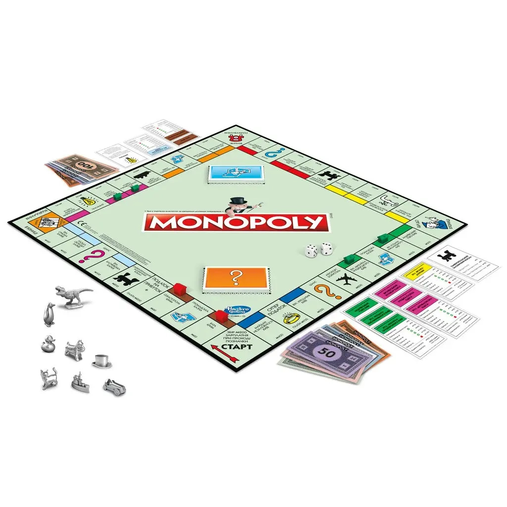 Настільна гра Hasbro Класична Монополія українська версія (C1009) - зображення 2