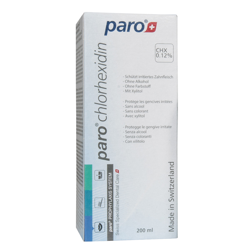 Ополіскувач для порожнини рота Paro Swiss з хлоргексидином 0.12% 200 мл (7610458026946) - изображение 2