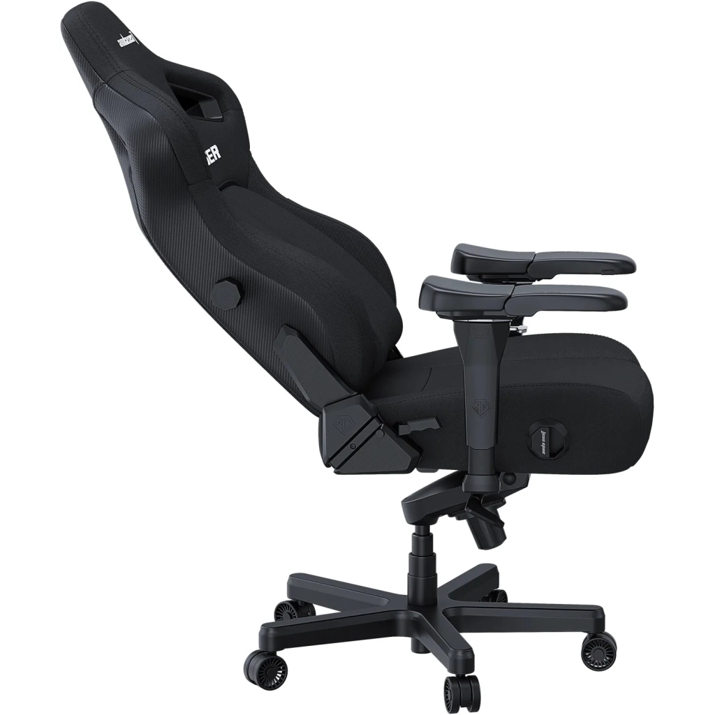 Крісло ігрове Anda Seat Kaiser 4 Fabric Size XL Black (AD12YDDC-XLL-20-B-CF) - зображення 3