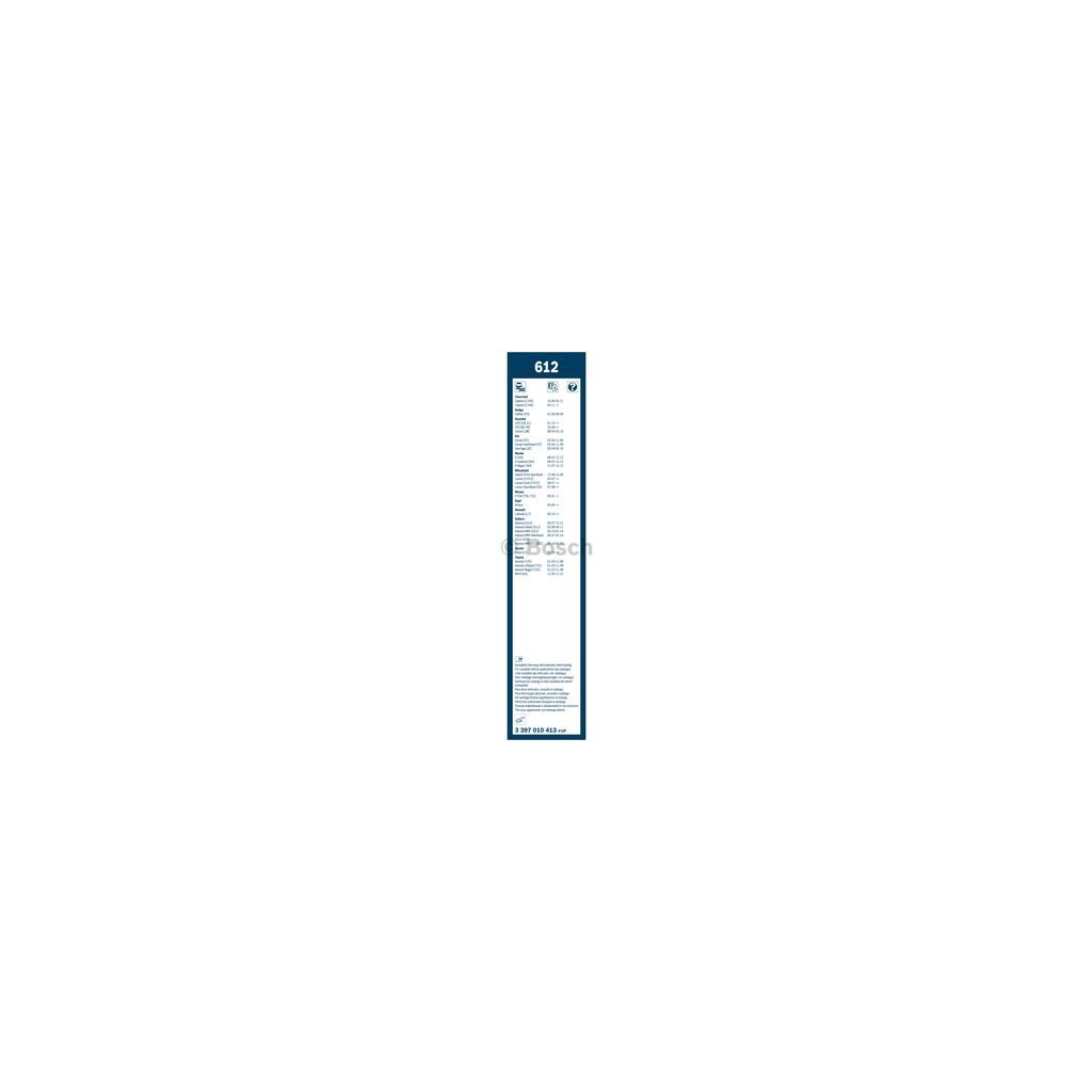 Щітка склоочисника Bosch 3 397 010 413 - зображення 3