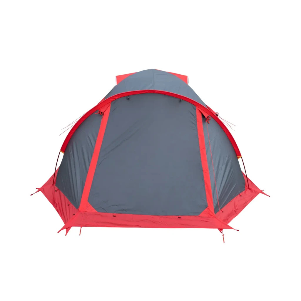 Намет Tramp Mountain 3 V2 Grey/Red (TRT-023) - зображення 5