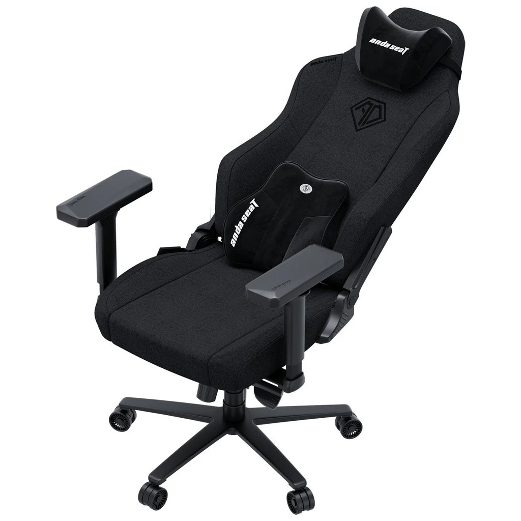 Крісло ігрове Anda Seat Phantom 3 Fabric Size XL Dark Gray (AD18XL-52-GB-F-G01) - зображення 7
