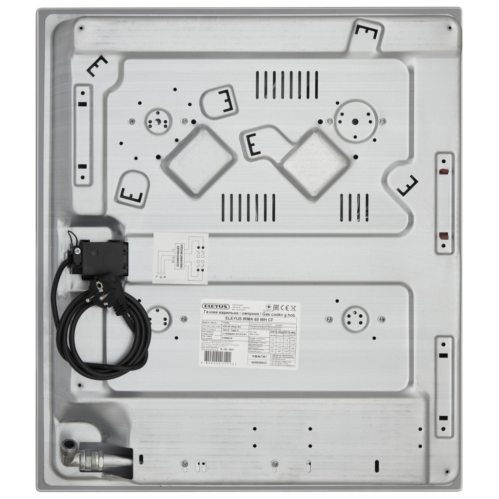 Варочна поверхня Eleyus IRMA 60 WH CF - изображение 10