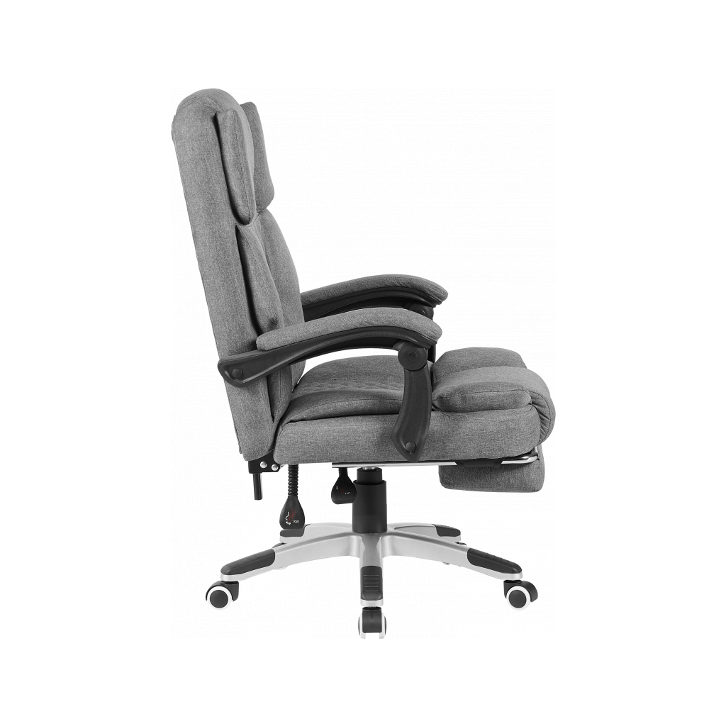 Офісне крісло GT Racer B-2514 Dark Gray (B-2514 Fabric Dark Gray) - зображення 3