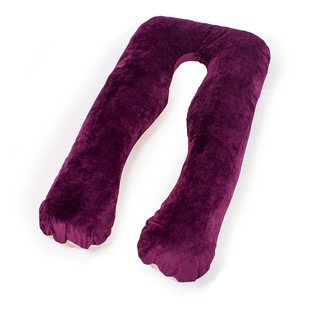 Подушка MirSon для вагітних та відпочинку Velvet Line №8024 U-подібна Adenium (2200006178569) - изображение 1