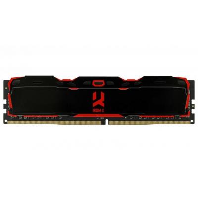Модуль пам'яті для комп'ютера DDR4 4GB 2800 MHz IRDM Black Goodram (IR-X2800D464L16S/4G) - зображення 1