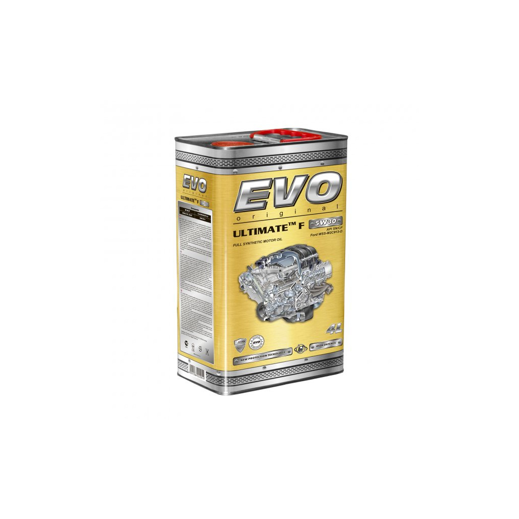 Моторна олива EVO ULTIMATE F 5W30 4л (U F 4L 5W-30) - изображение 1