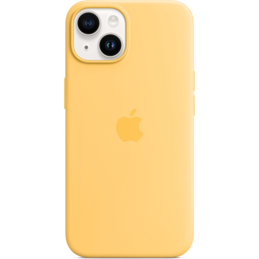 Чохол до мобільного телефона Apple iPhone 14 Plus Silicone Case with MagSafe - Sunglow,Model A2911 (MPTD3ZE/A) - зображення 1