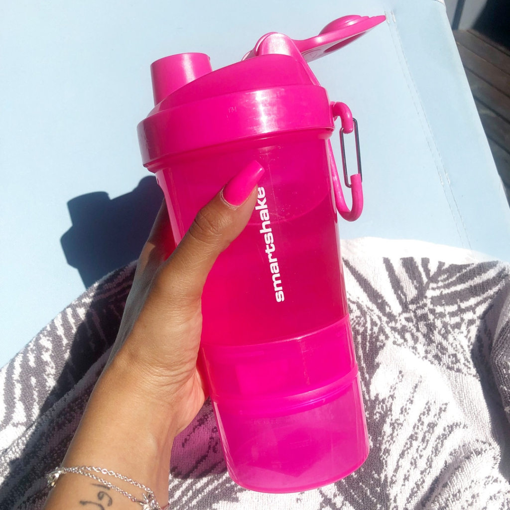 Шейкер спортивний SmartShake Original2GO 600ml Neon Pink (10560502) - зображення 4