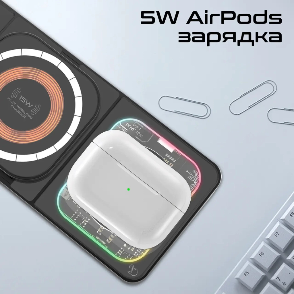 Зарядний пристрій Promate auraslate-trio - зображення 5