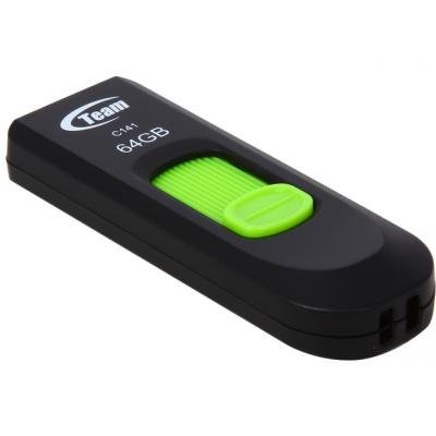 USB флеш накопичувач Team 64GB C141 Green USB 2.0 (TC14164GG01) - зображення 2