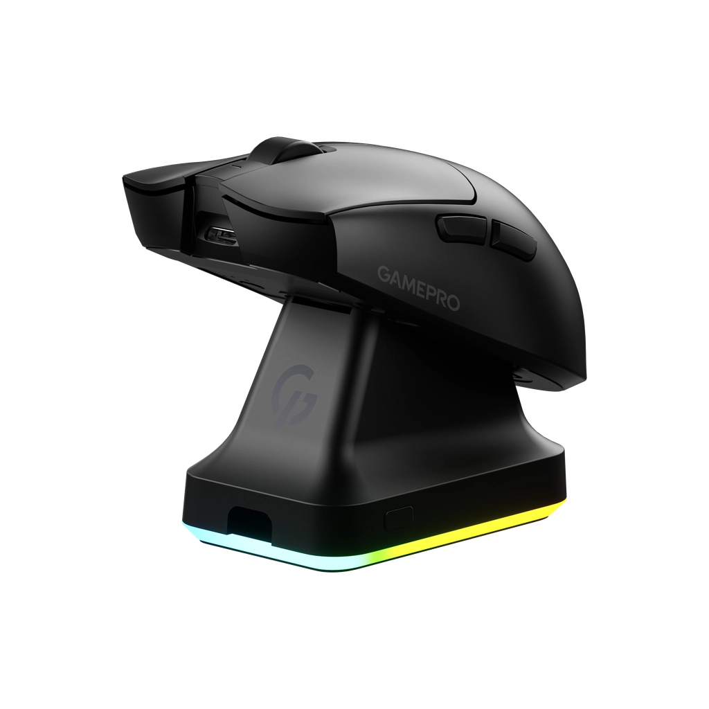 Мишка GamePro Genesis Wizard Wireless/Bluetooth/USB Black (GM160B) - зображення 1