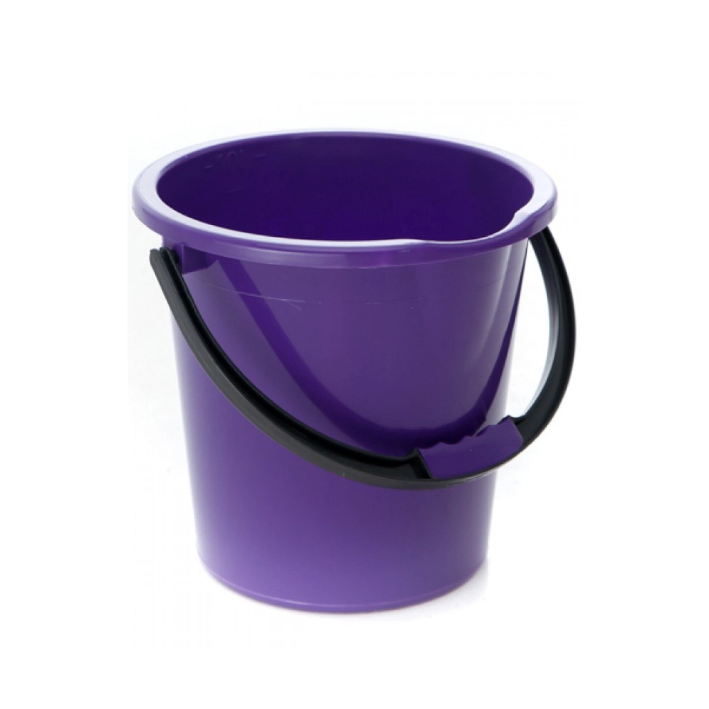 Відро господарське Горизонт Комфорт Фіолетове 10 л (гор-02040/фіолетовий) - picture 1