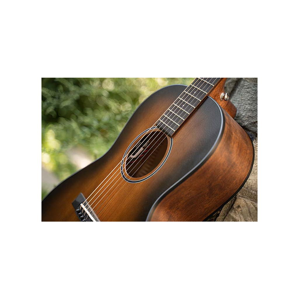 Гітара електроакустична Cort Core-PE Mahogany (Open Pore Black Burst) - зображення 5