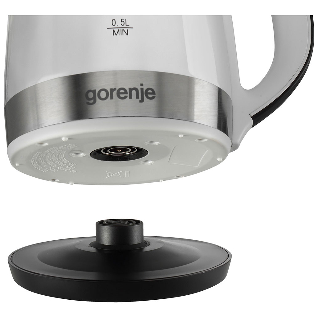 Електрочайник Gorenje K 17 GLBW - зображення 4