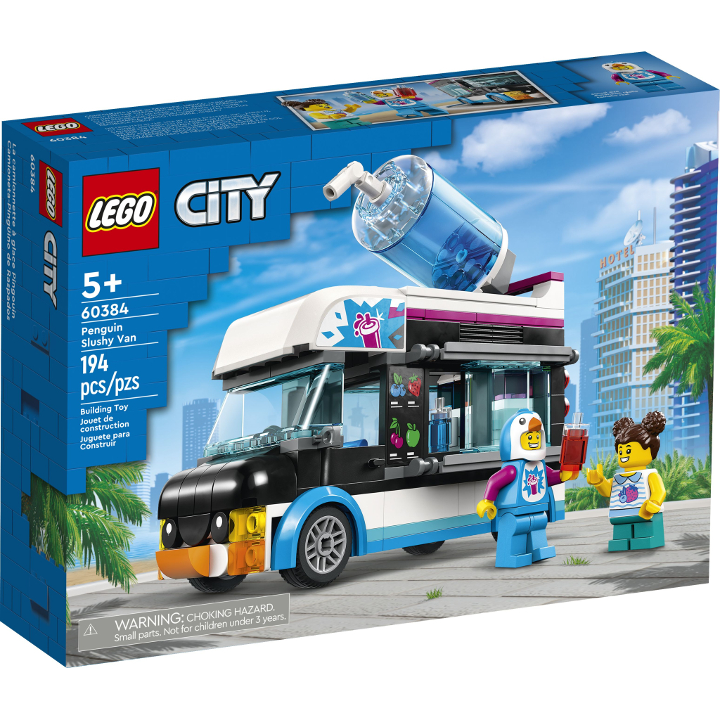 Конструктор LEGO City Веселий фургон пінгвіна 194 деталі (60384) - зображення 1