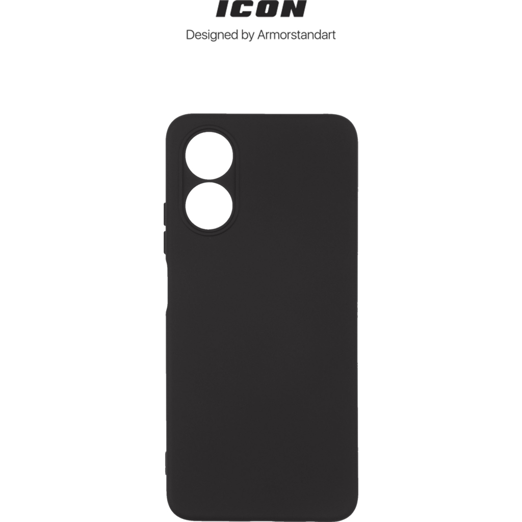 Чохол до мобільного телефона Armorstandart ICON Case OPPO A17 4G Camera cover Black (ARM64847) - зображення 3
