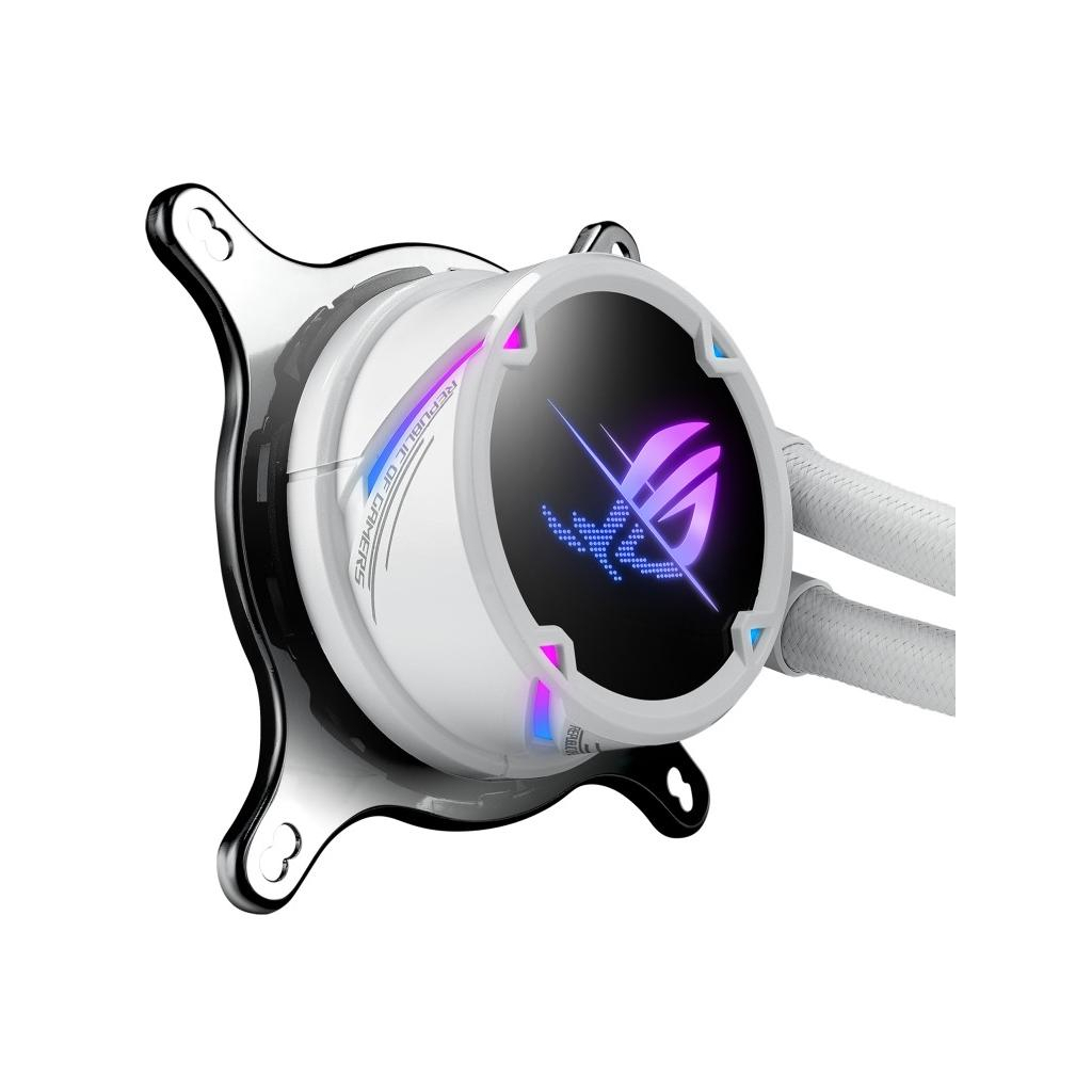 Система рідинного охолодження ASUS ROG Strix LC II 360 ARGB White Edition (90RC00F2-M0UAY0) - зображення 3