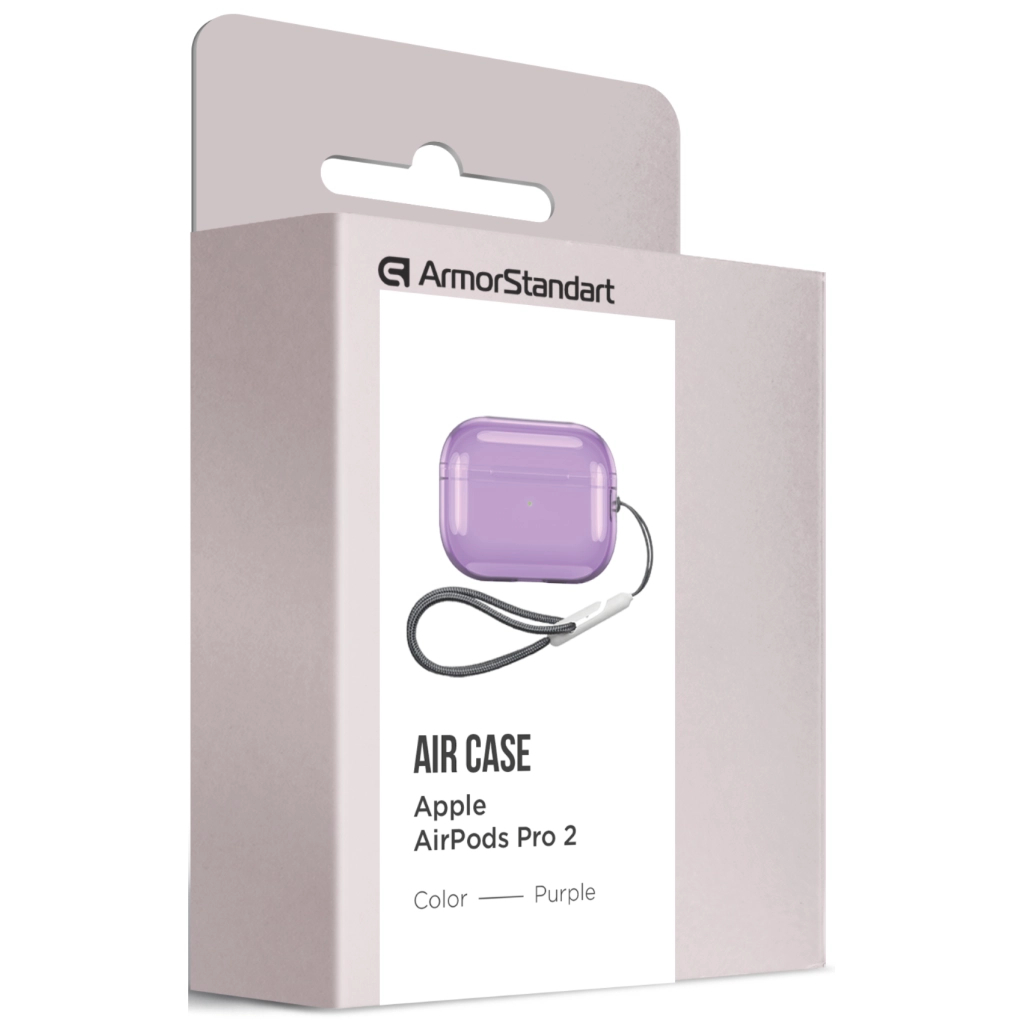 Чохол для навушників Armorstandart Air для Apple Airpods Pro 2 Purple (ARM85335) (ARM85335) - picture 4