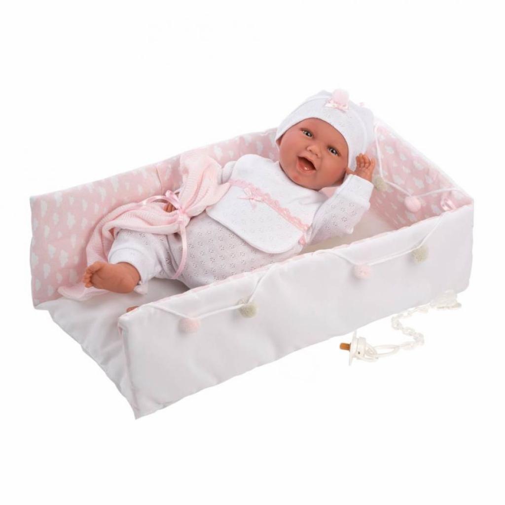Пупс Llorens що плаче Mimo con cambiador, 42 см (74082) - зображення 3