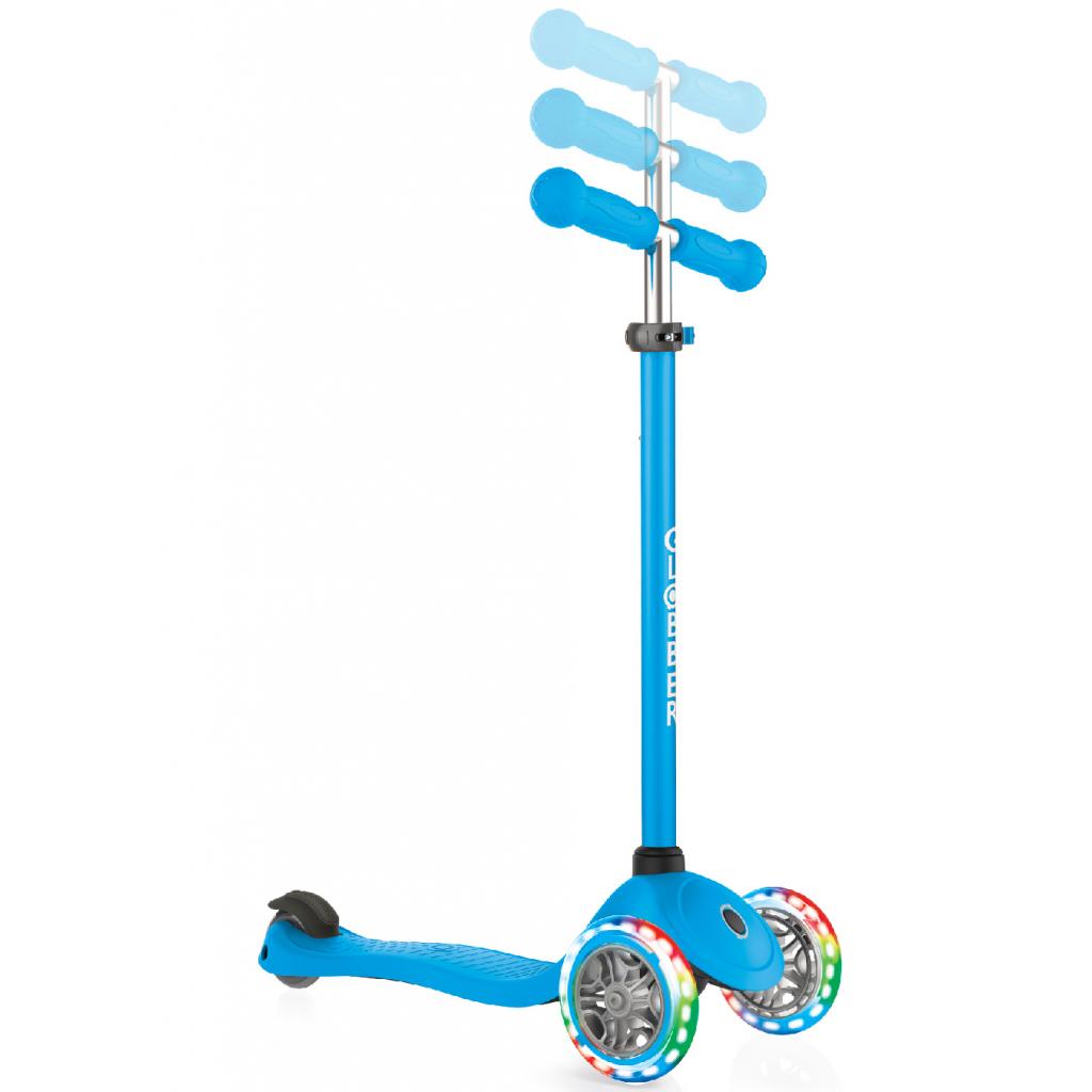 Самокат Globber Primo Lights Led блакитний (423-101-3) - зображення 4