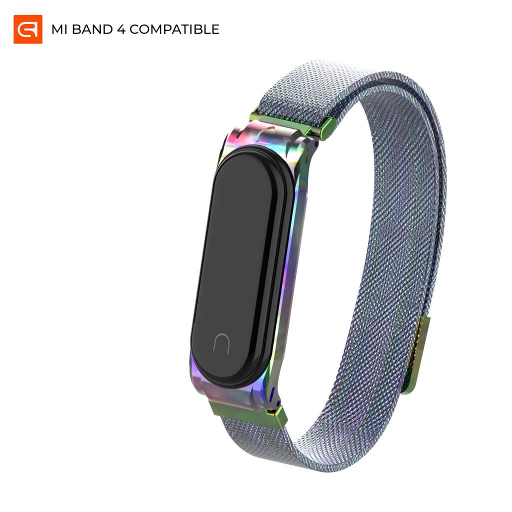 Ремінець до фітнес браслета Armorstandart Milanese Magnetic Band для Xiaomi Mi Band 4/3 Rainbow (ARM55033) - зображення 1